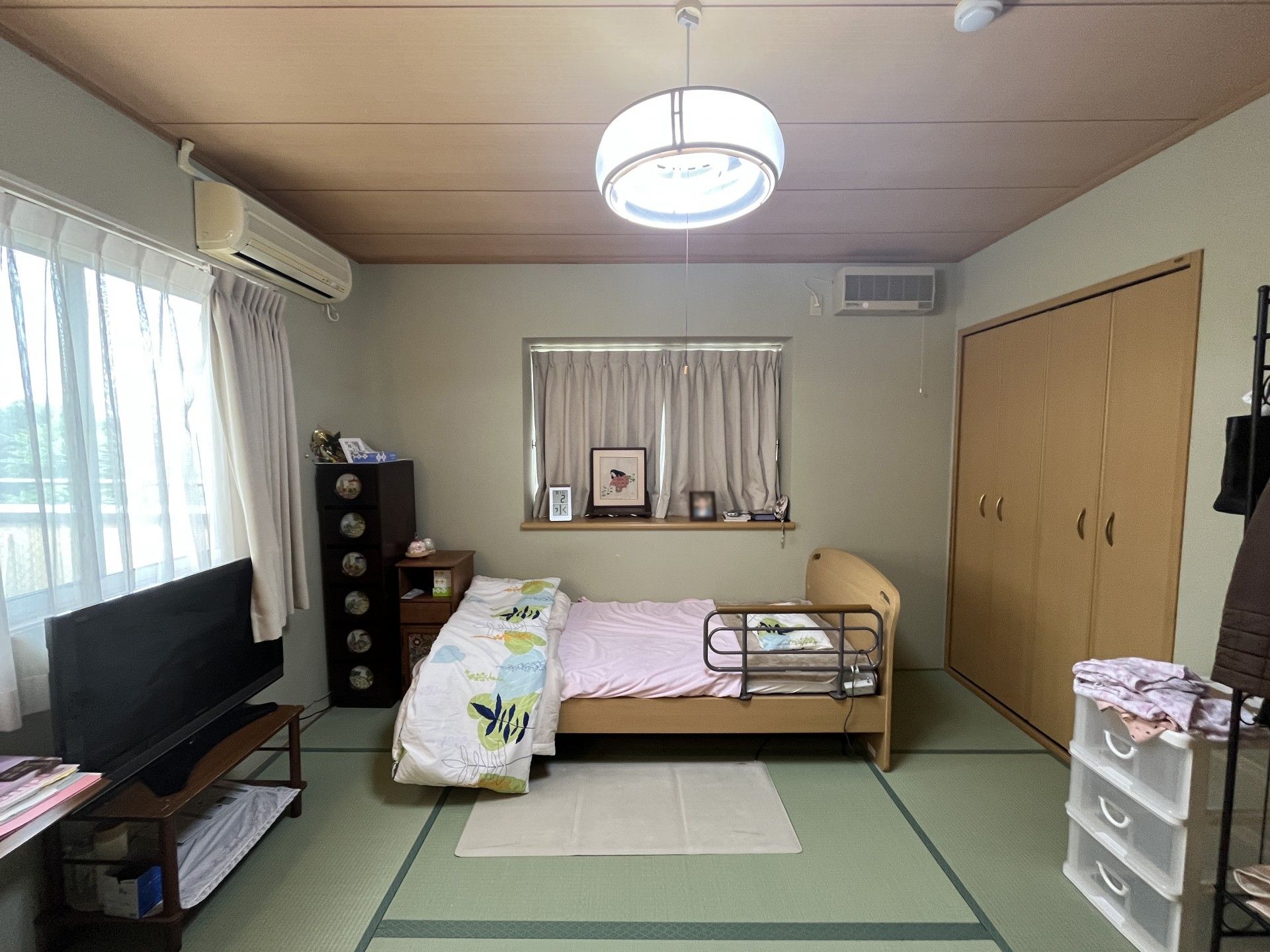 落ち着いた和室の一角