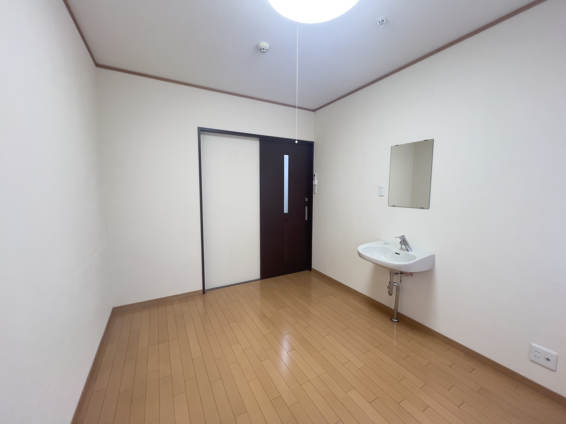清潔な個室の一角