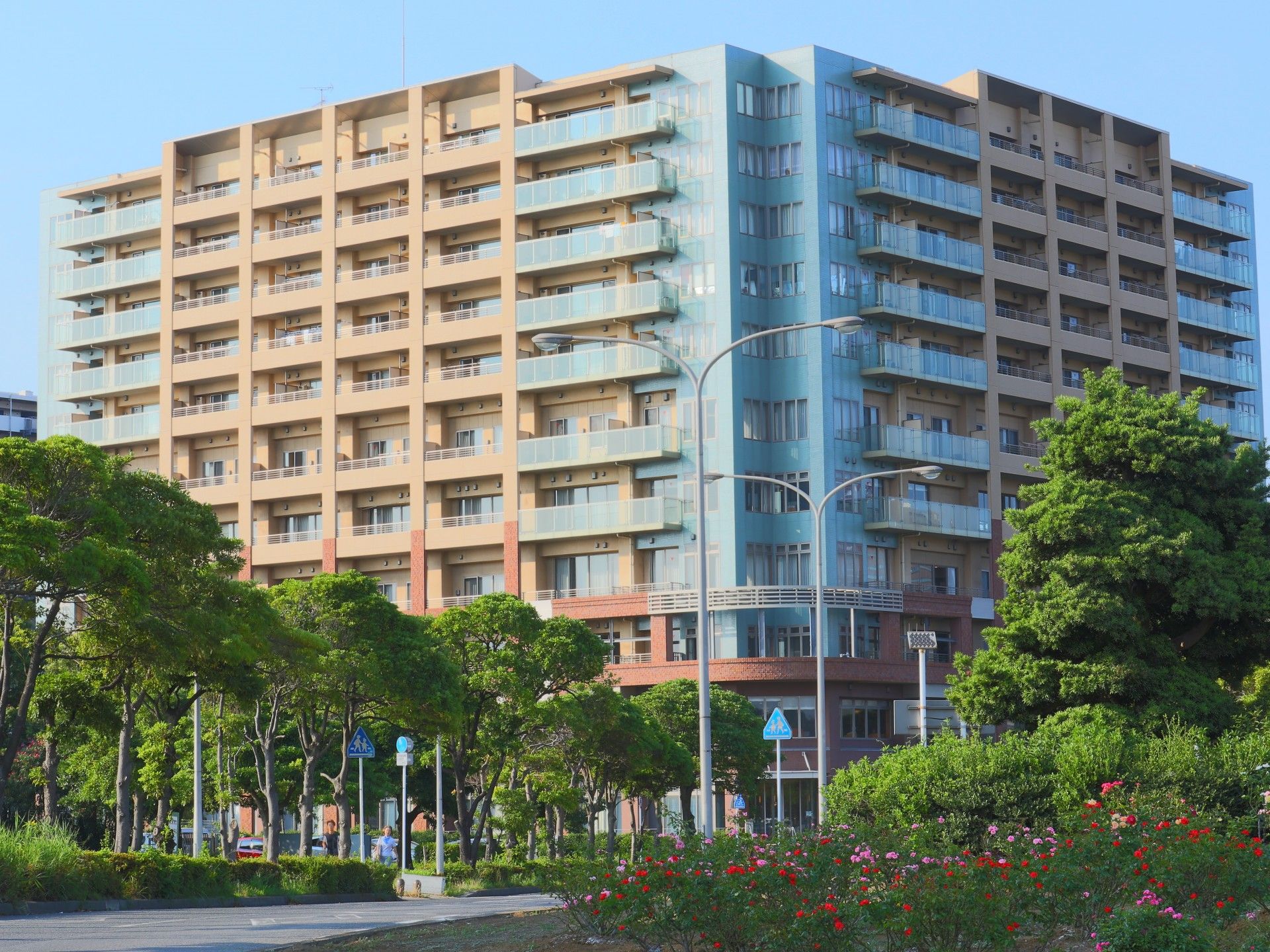 快適な居室のある外観