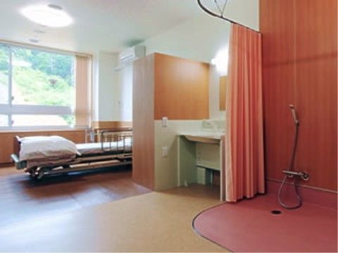 「サン・フラワー」の居室。プライベートの時間を確保している。