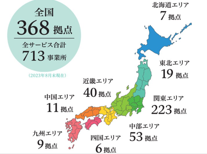 シャワー付きの洗面台やスタイリングチェア、ソファが置かれた美容室