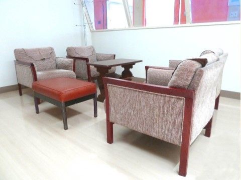 「やまぐちハウス彩-iRodori-」の相談室兼健康管理室。健康や生活に関する相談もできる。