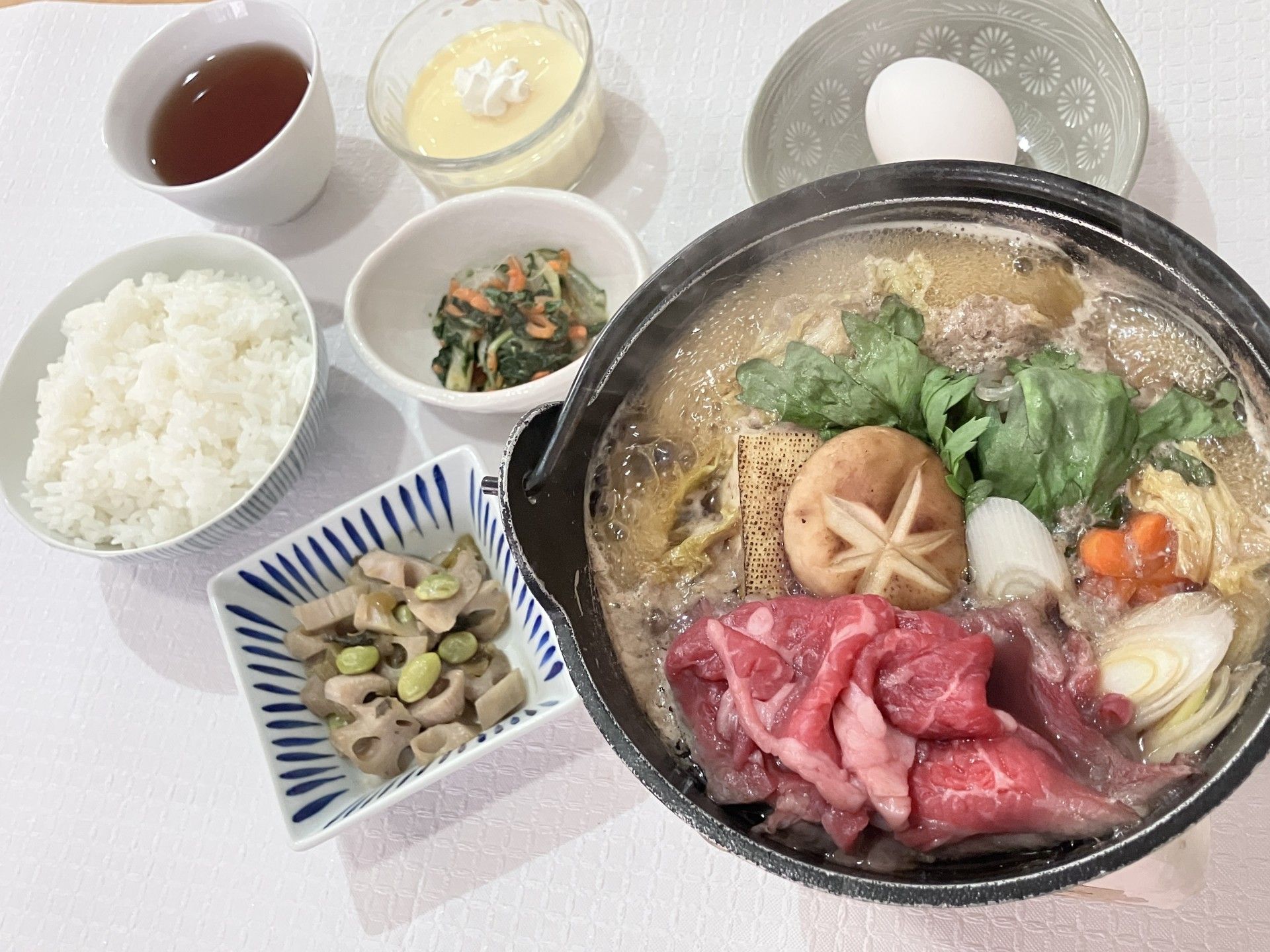 栄養豊富な食事