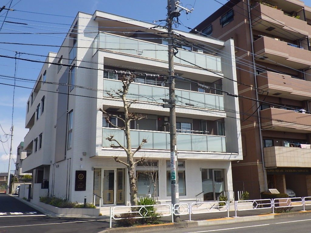 清潔感のある明るい外観