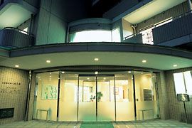 清潔感のあるエントランス