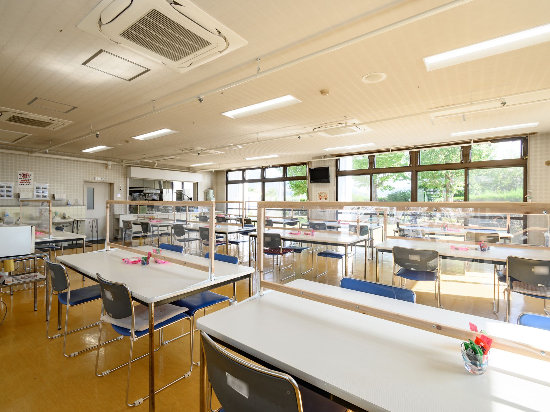 入居者同士でコミュニケーションを取ることが可能な共有スペース