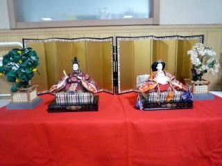 ひな人形の飾り