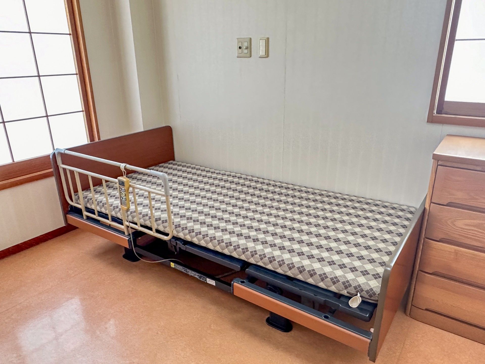 快適な個室の寝室