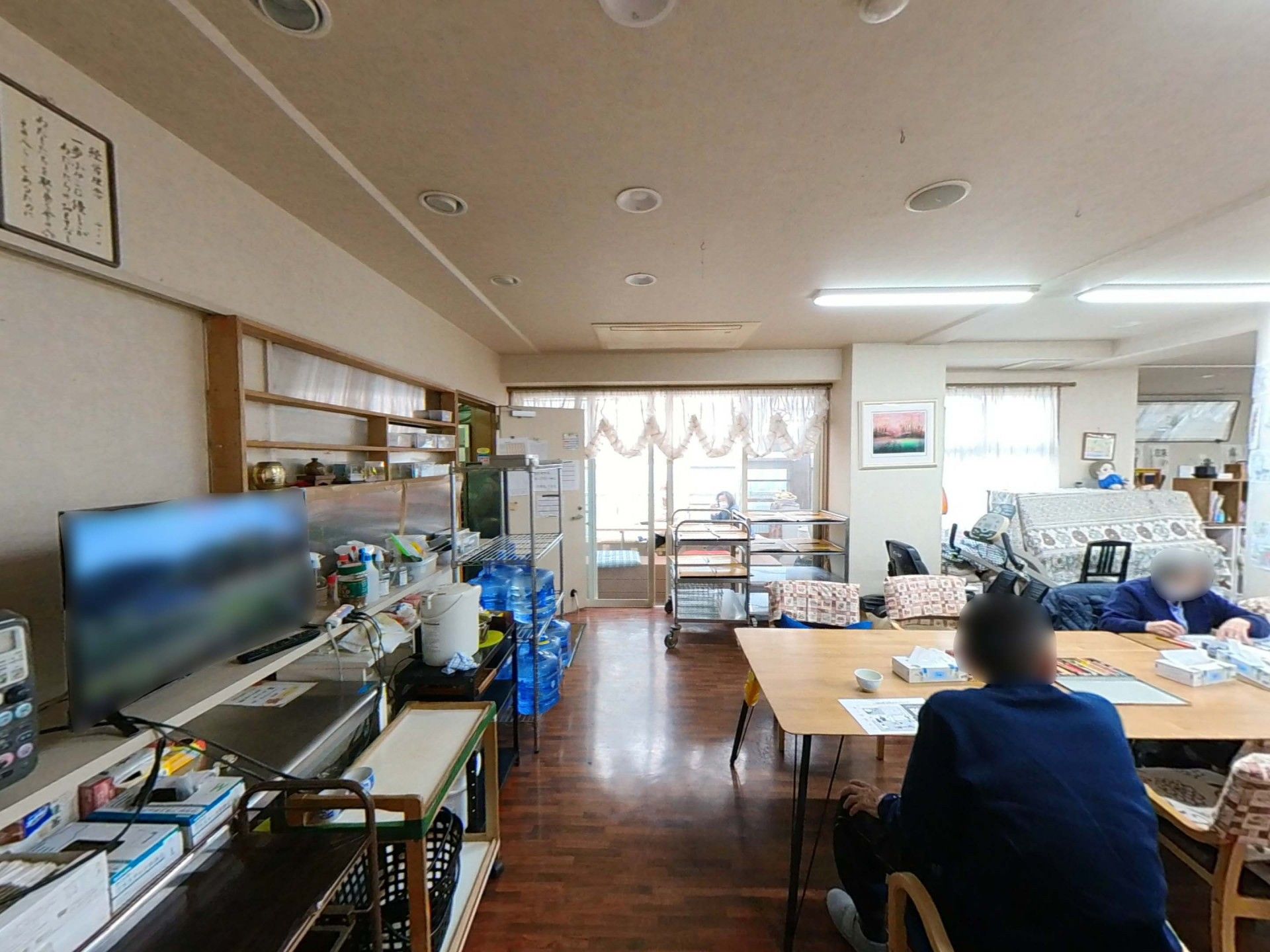 くつろぎの共有スペース