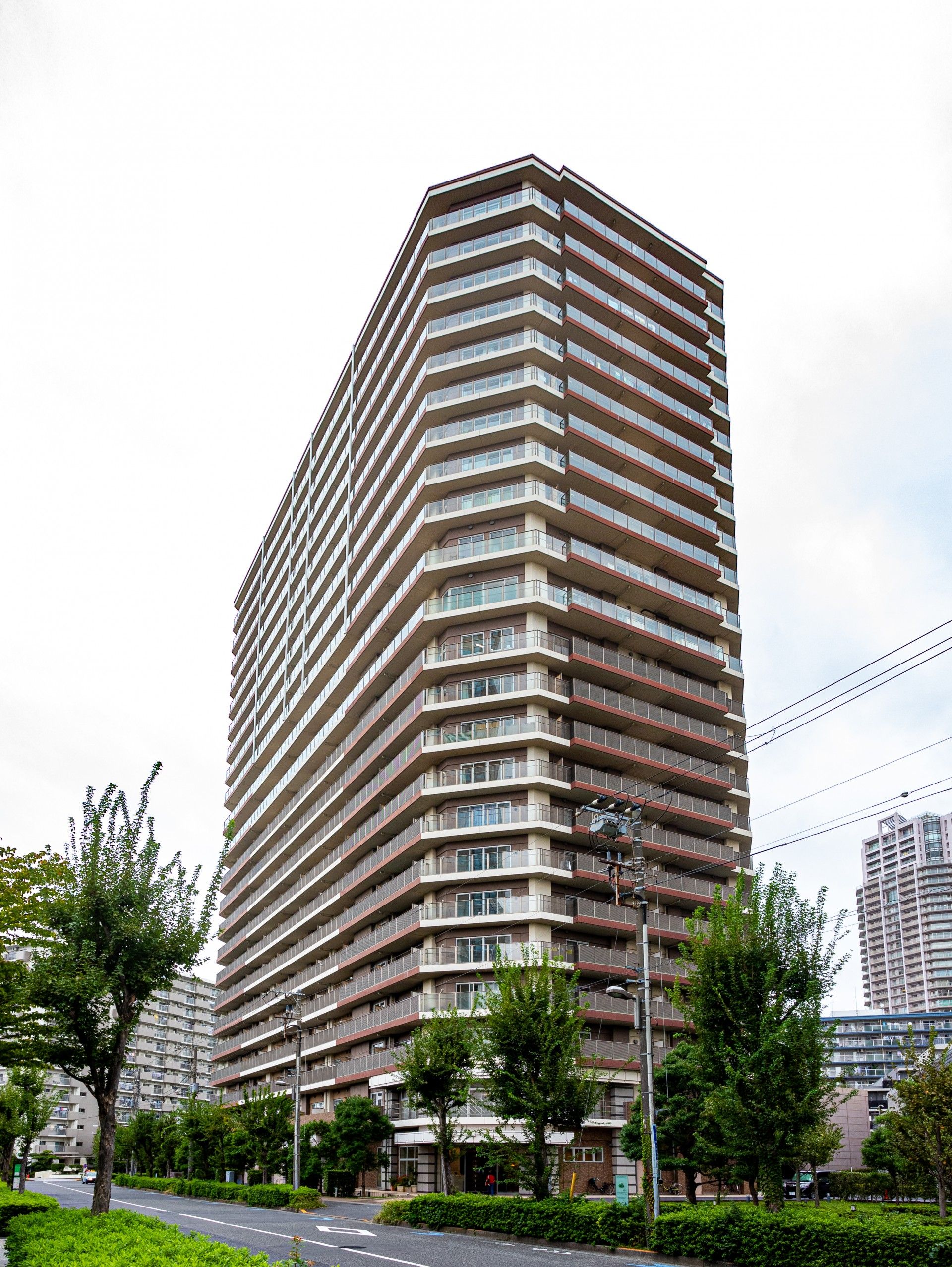 高層の快適な住宅