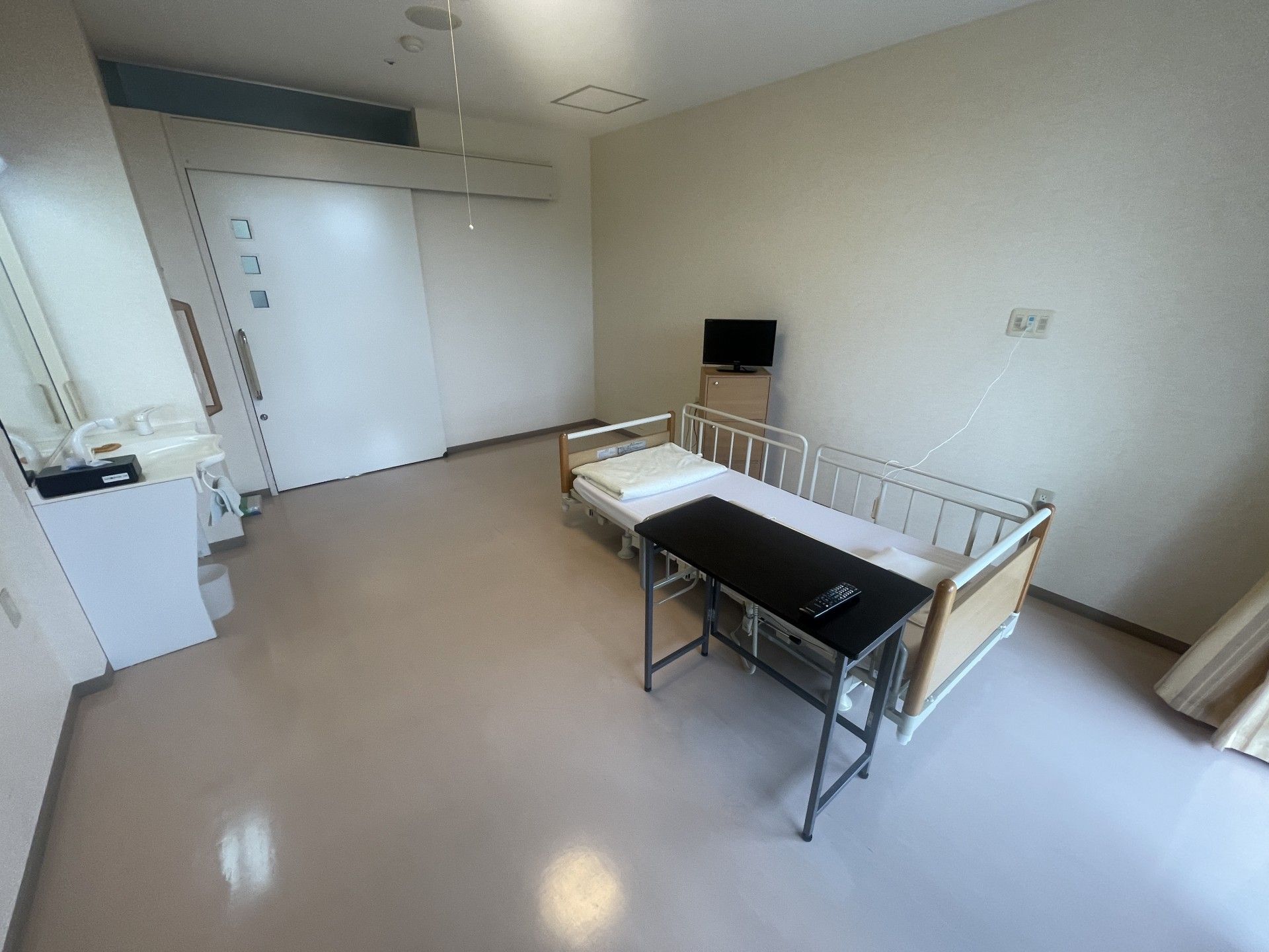 シンプルな個室