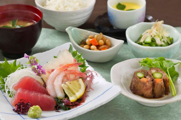 彩り豊かな食事