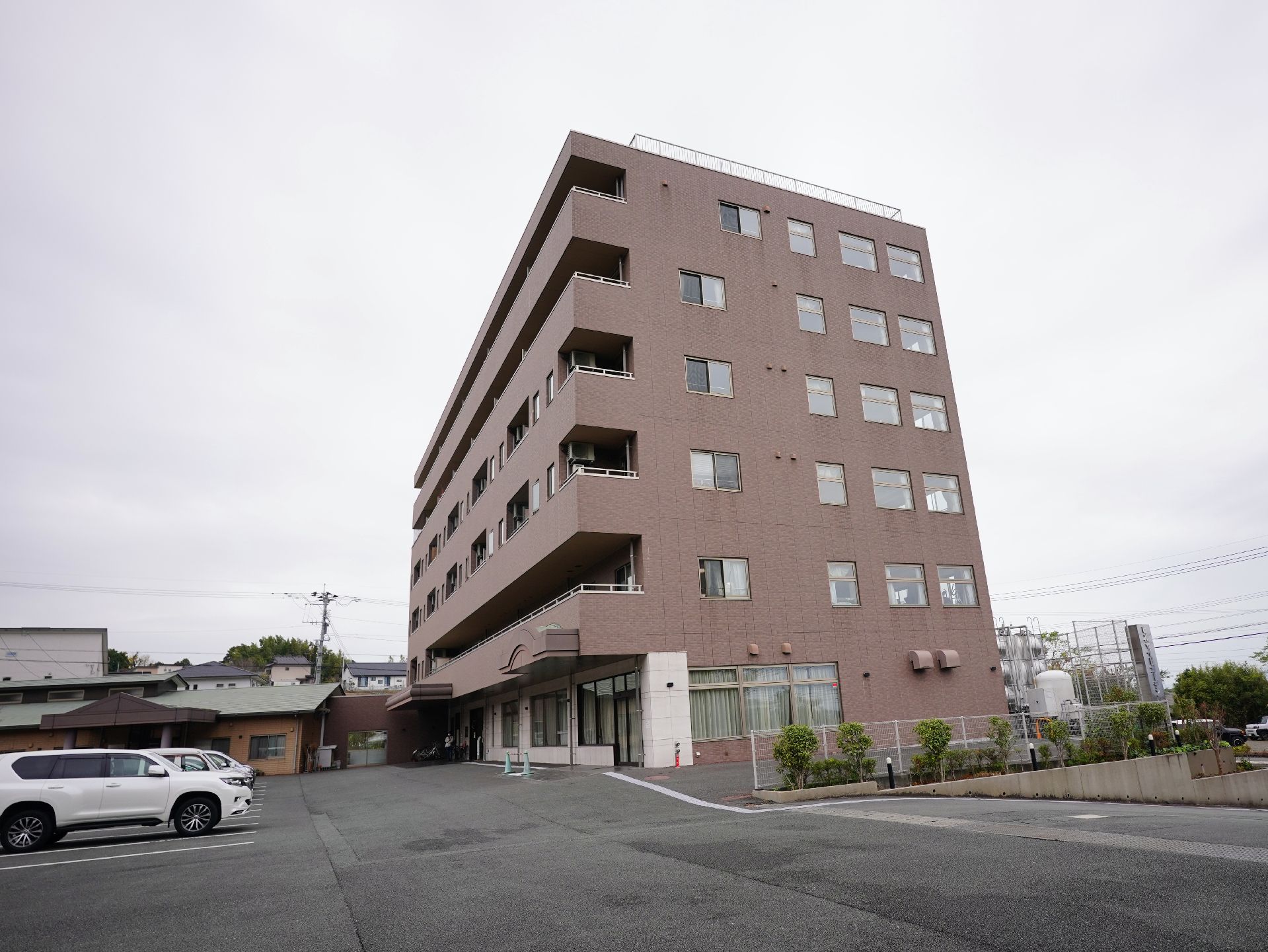介護施設の外観