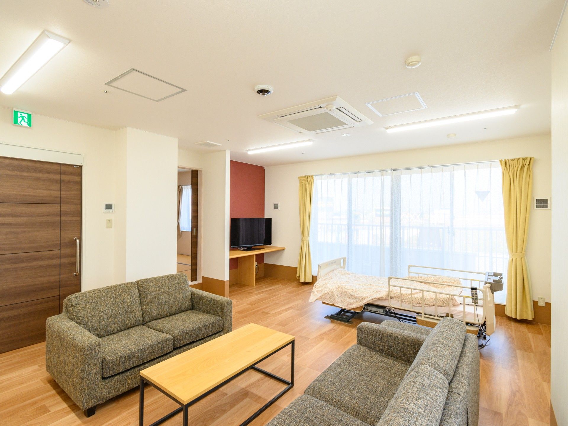 快適な居室の様子