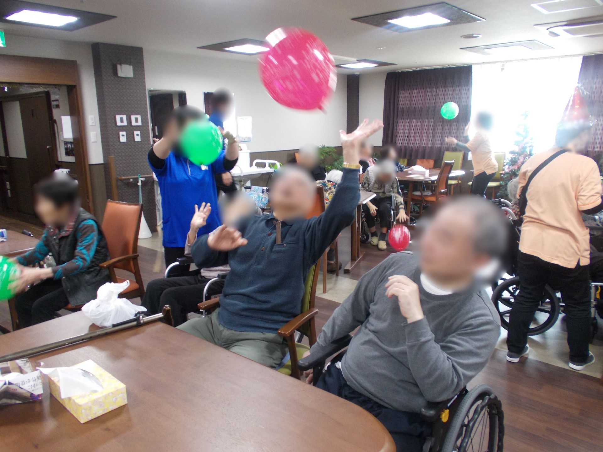 活動的なダイニングルーム