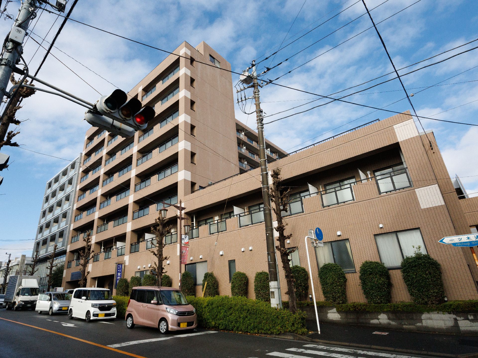 駐車場があり、家族や親せきが車で通いやすい介護施設