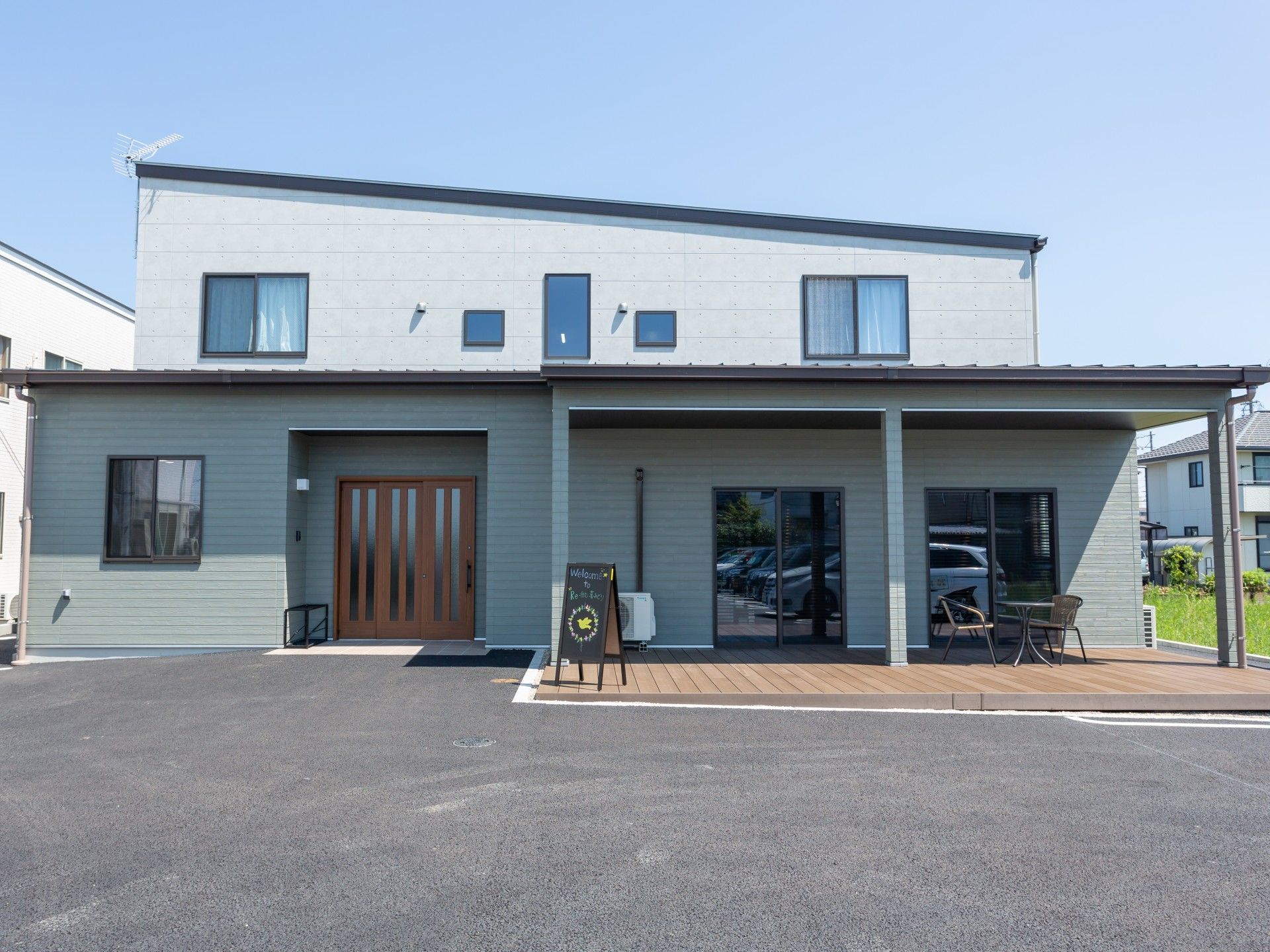 2階建ての施設