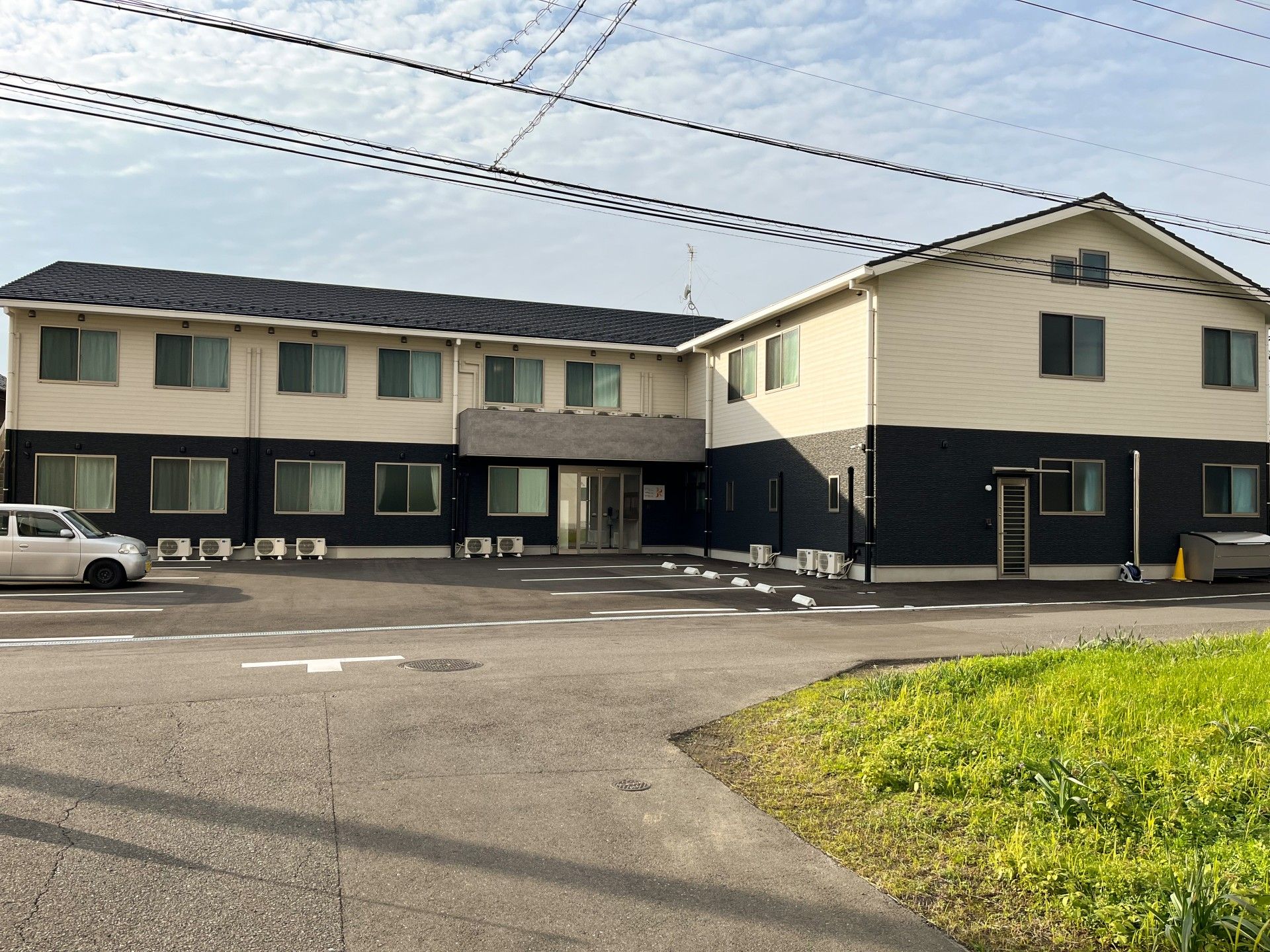 清潔感のある建物の外観