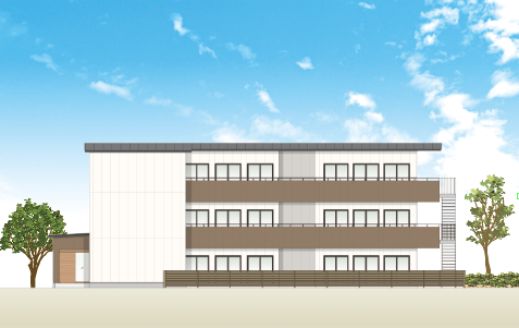 清潔感のある建物外観
