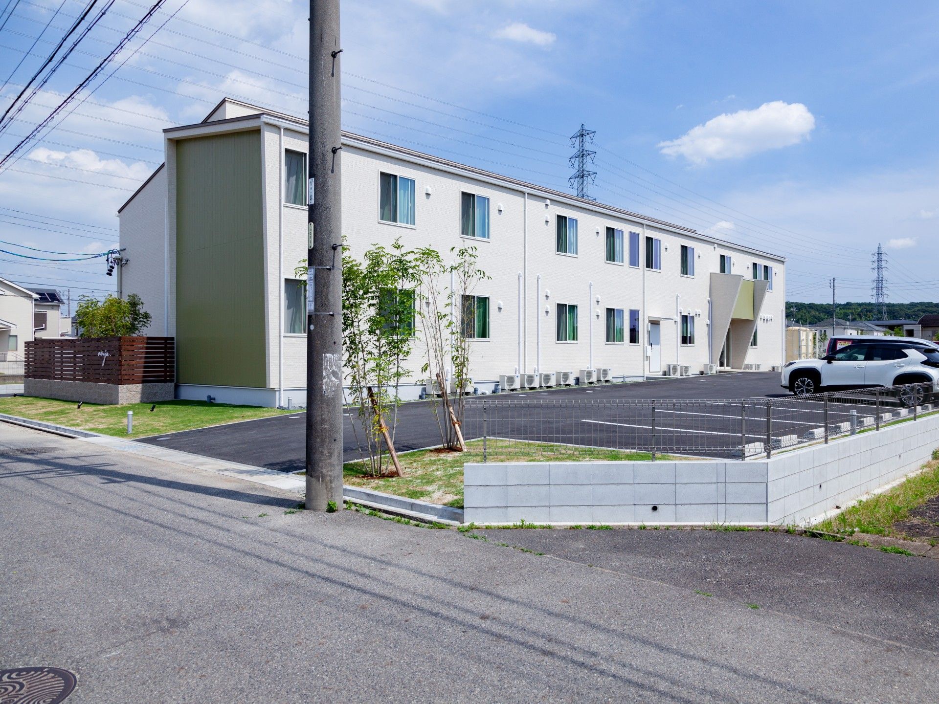 清潔感のある建物外観