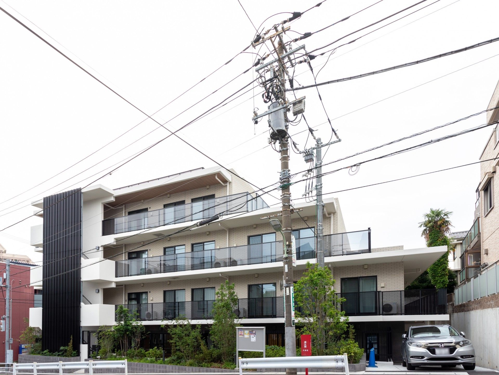 快適な外観の建物