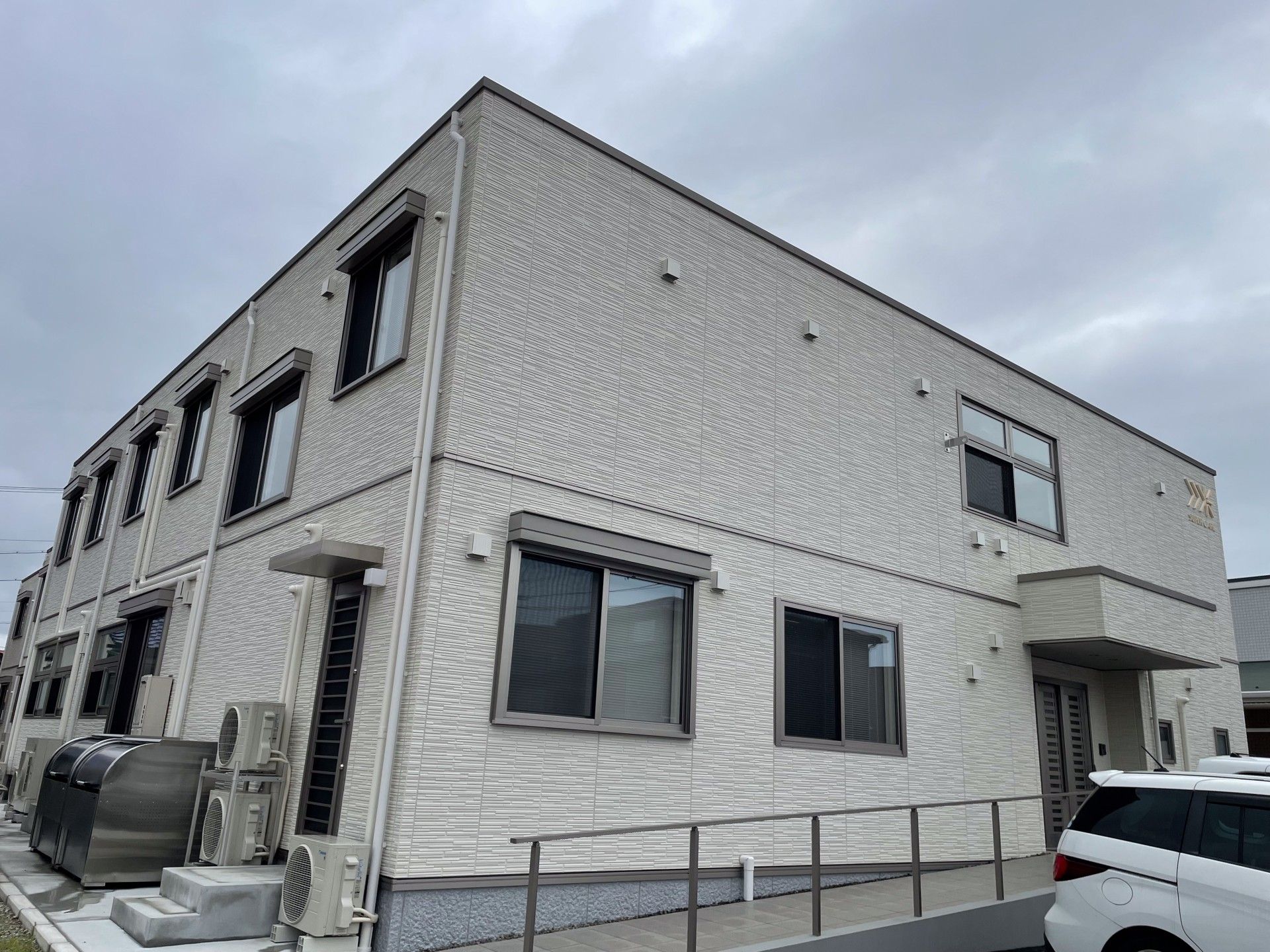 清潔感のある建物外観