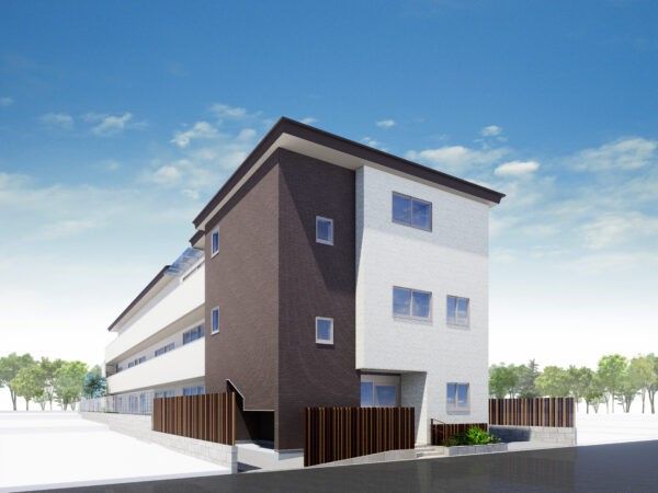 新築そうな建物の外観