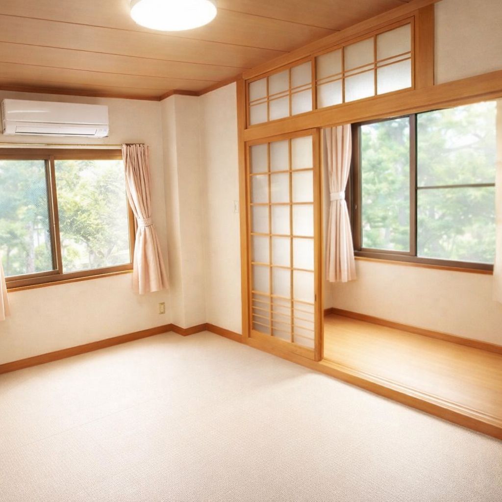 和風の明るい居室
