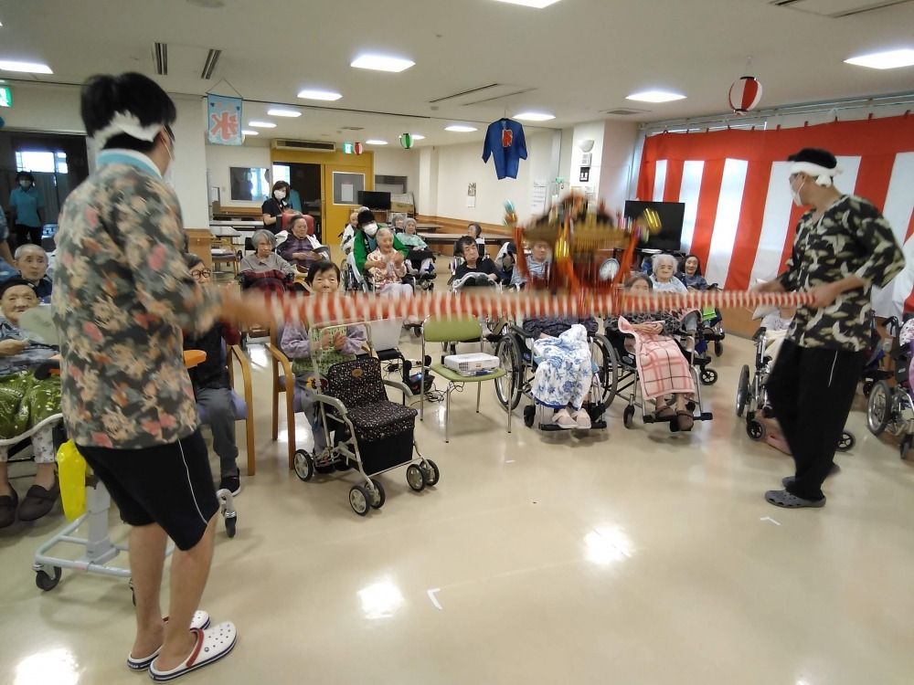 楽しい催しの様子